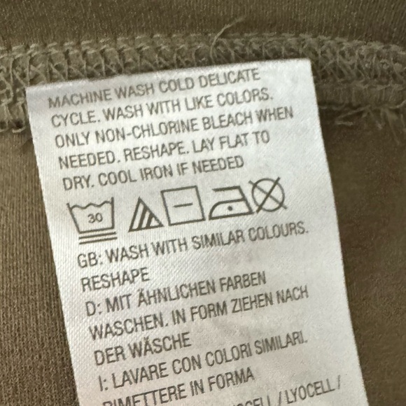 Isaac Mizrahi Live! Petite 24/7 Stretch Stirrup Oliver Green Leggings XLP - Picture 5 of 12